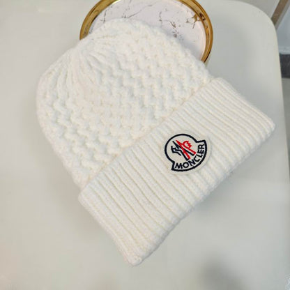 Classic Ribbed Beanie Hat - men's accessory, detail view 2 | LUXIUM MARKET
