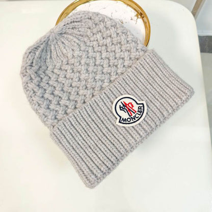 Classic Ribbed Beanie Hat - men's accessory, detail view 3 | LUXIUM MARKET