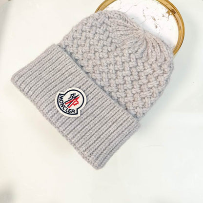 Classic Ribbed Beanie Hat - men's accessory, detail view 2 | LUXIUM MARKET