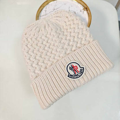 Classic Ribbed Beanie Hat - men's accessory, detail view 2 | LUXIUM MARKET