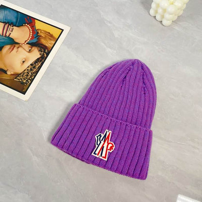 Classic Ribbed Beanie Hat - men's accessory, detail view 2 | LUXIUM MARKET