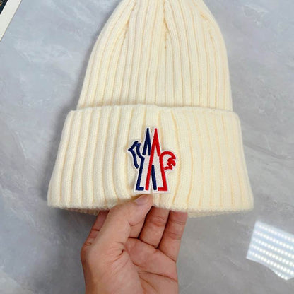 Classic Ribbed Beanie Hat - men's accessory, detail view 4 | LUXIUM MARKET