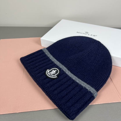 Classic Ribbed Beanie Hat - men's accessory, detail view 8 | LUXIUM MARKET
