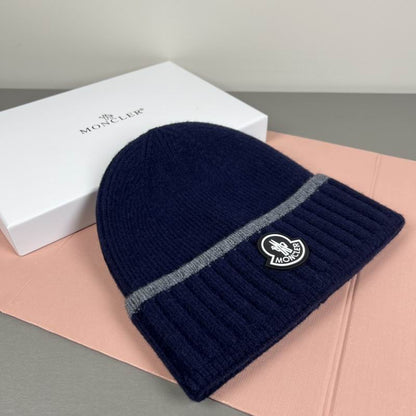 Classic Ribbed Beanie Hat - men's accessory, detail view 6 | LUXIUM MARKET