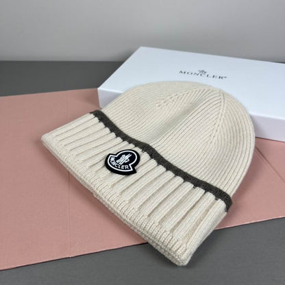 Classic Ribbed Beanie Hat - men's accessory, detail view 16 | LUXIUM MARKET