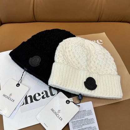 Classic Ribbed Beanie Hat - men's accessory, detail view 2 | LUXIUM MARKET