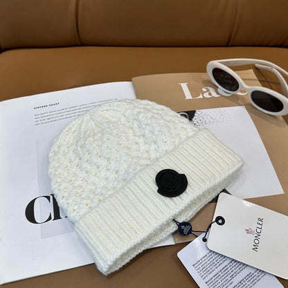 Classic Ribbed Beanie Hat - men's accessory, detail view 3 | LUXIUM MARKET
