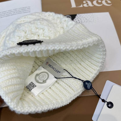 Classic Ribbed Beanie Hat - men's accessory, detail view 4 | LUXIUM MARKET