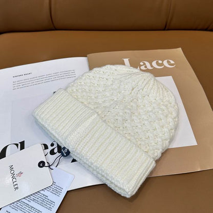 Classic Ribbed Beanie Hat - men's accessory, detail view 5 | LUXIUM MARKET