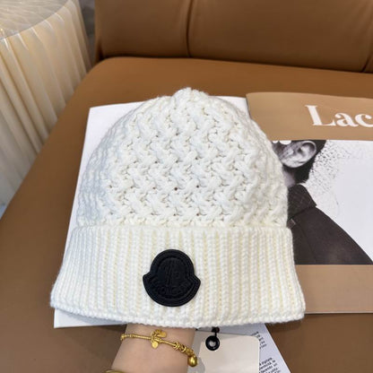 Classic Ribbed Beanie Hat - men's accessory, detail view 6 | LUXIUM MARKET