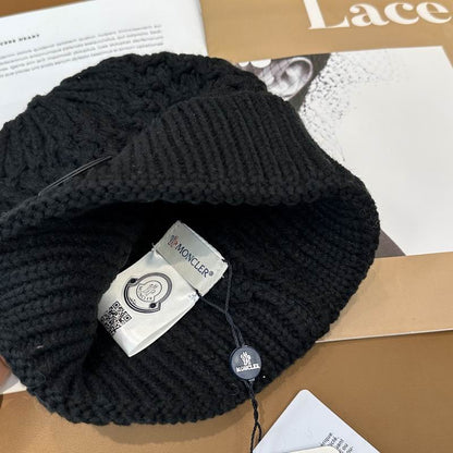 Classic Ribbed Beanie Hat - men's accessory, detail view 8 | LUXIUM MARKET
