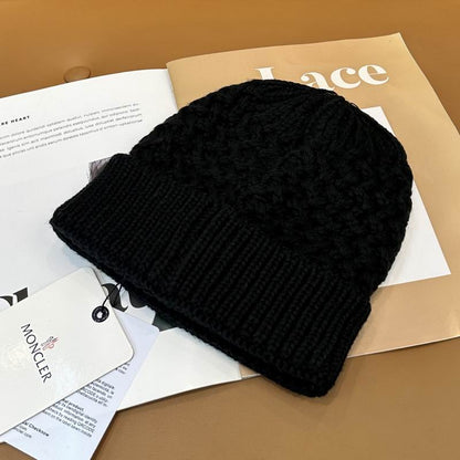 Classic Ribbed Beanie Hat - men's accessory, detail view 9 | LUXIUM MARKET