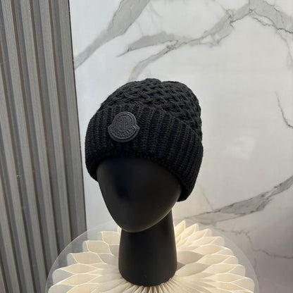 Classic Ribbed Beanie Hat - men's accessory, detail view 11 | LUXIUM MARKET