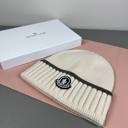Classic Ribbed Beanie Hat - men's accessory, detail view 19 | LUXIUM MARKET