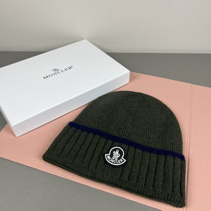 Classic Ribbed Beanie Hat - men's accessory, detail view 12 | LUXIUM MARKET