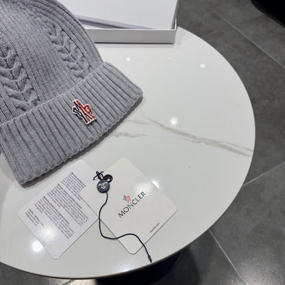 Classic Ribbed Beanie Hat - men's accessory, detail view 7 | LUXIUM MARKET