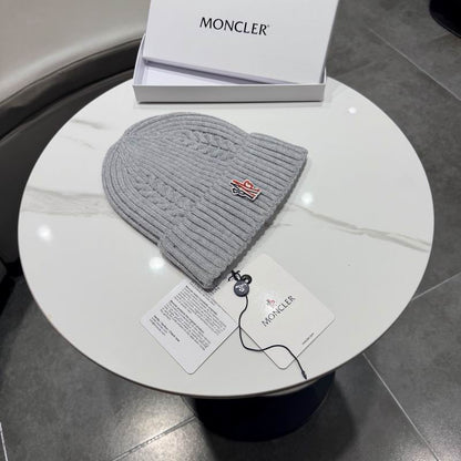 Classic Ribbed Beanie Hat - men's accessory, detail view 8 | LUXIUM MARKET