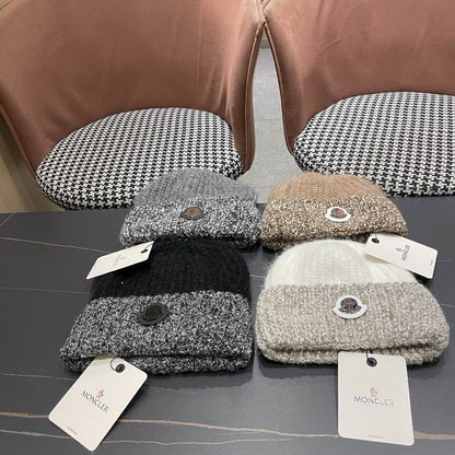 Classic Ribbed Beanie Hat - men's accessory, detail view 6 | LUXIUM MARKET
