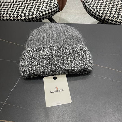 Classic Ribbed Beanie Hat - men's accessory, detail view 2 | LUXIUM MARKET