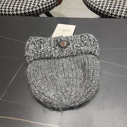 Classic Ribbed Beanie Hat - men's accessory, detail view 3 | LUXIUM MARKET