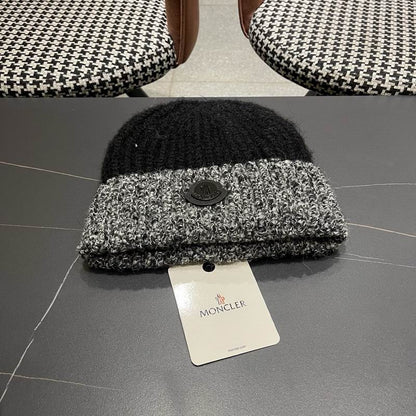 Classic Ribbed Beanie Hat - men's accessory, detail view 5 | LUXIUM MARKET