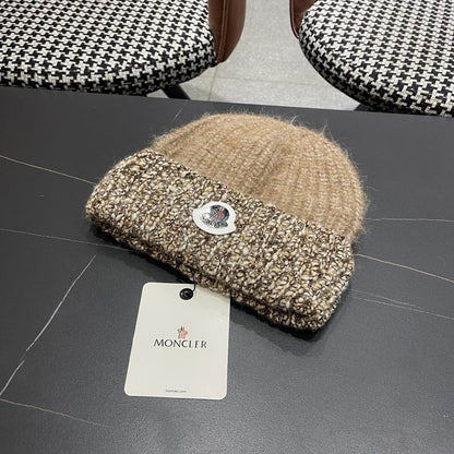 Classic Ribbed Beanie Hat - men's accessory, detail view 4 | LUXIUM MARKET