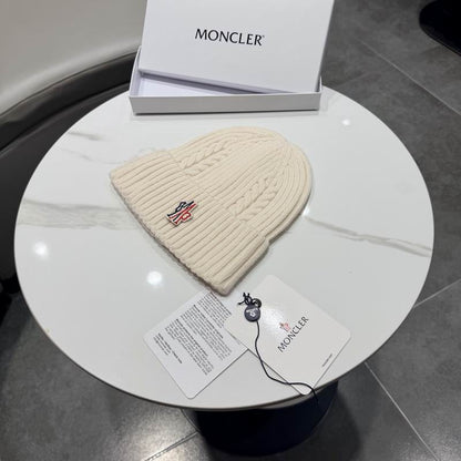 Classic Ribbed Beanie Hat - men's accessory, detail view 5 | LUXIUM MARKET