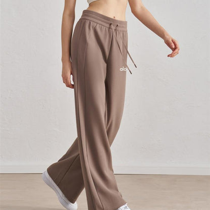 Wide-Leg Sweatpants - women's clothing, detail view 9 | LUXIUM MARKET