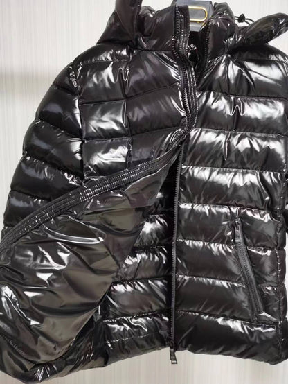 90% DUCK Hooded Down Puffer Jacket - clothing, detail view 3 | LUXIUM MARKET