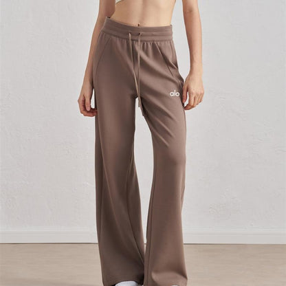 Wide-Leg Sweatpants - women's clothing, detail view 10 | LUXIUM MARKET