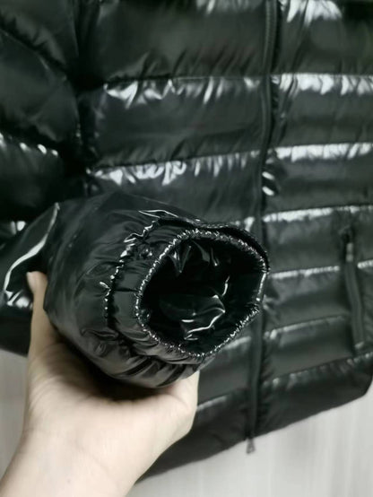 90% DUCK Hooded Down Puffer Jacket - clothing, detail view 5 | LUXIUM MARKET