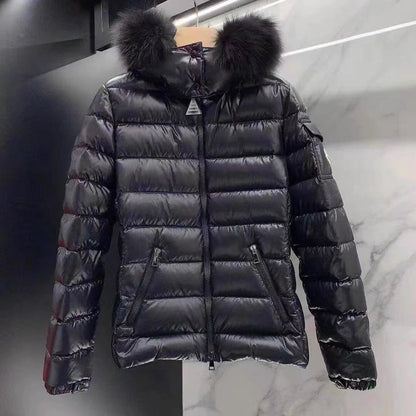 Down Jacket With Fur Hood - clothing | LUXIUM MARKET