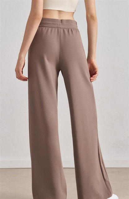 Wide-Leg Sweatpants - women's clothing, detail view 5 | LUXIUM MARKET