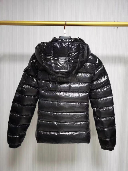 90% DUCK Hooded Down Puffer Jacket - clothing, detail view 6 | LUXIUM MARKET