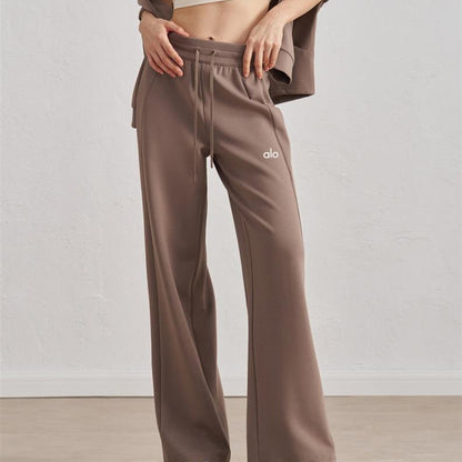 Wide-Leg Sweatpants - women's clothing, detail view 8 | LUXIUM MARKET