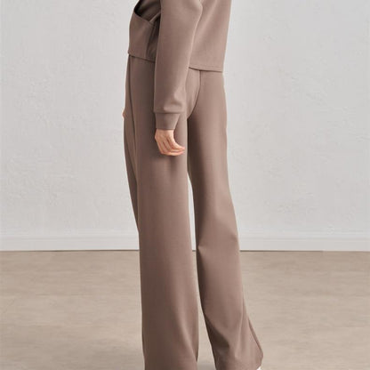 Wide-Leg Sweatpants - women's clothing, detail view 7 | LUXIUM MARKET