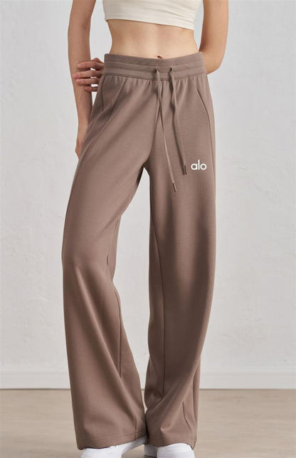 Wide-Leg Sweatpants - women's clothing, detail view 6 | LUXIUM MARKET