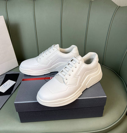 White Pr Sneakers - men's shoes, detail view 3 | LUXIUM MARKET