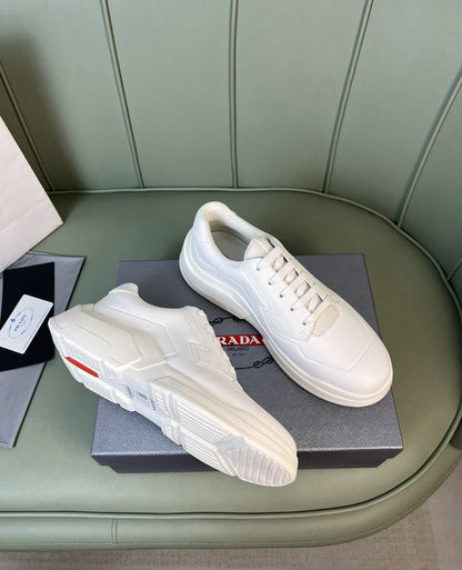 White Pr Sneakers - men's shoes, detail view 6 | LUXIUM MARKET