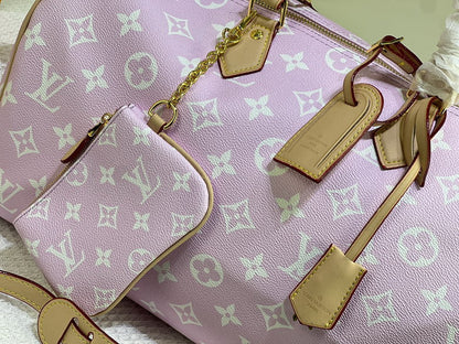 Speedy 9 Pink - women's bag, detail view 4 | LUXIUM MARKET