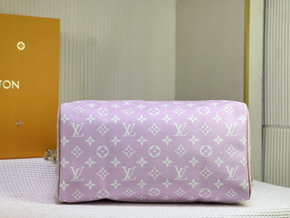 Speedy 9 Pink - women's bag, detail view 7 | LUXIUM MARKET