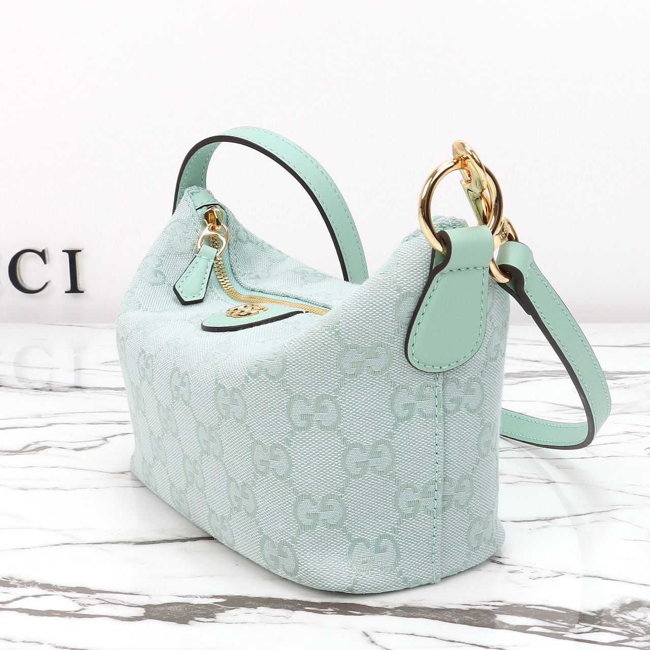 G Vanity HandBag With Medium Handle