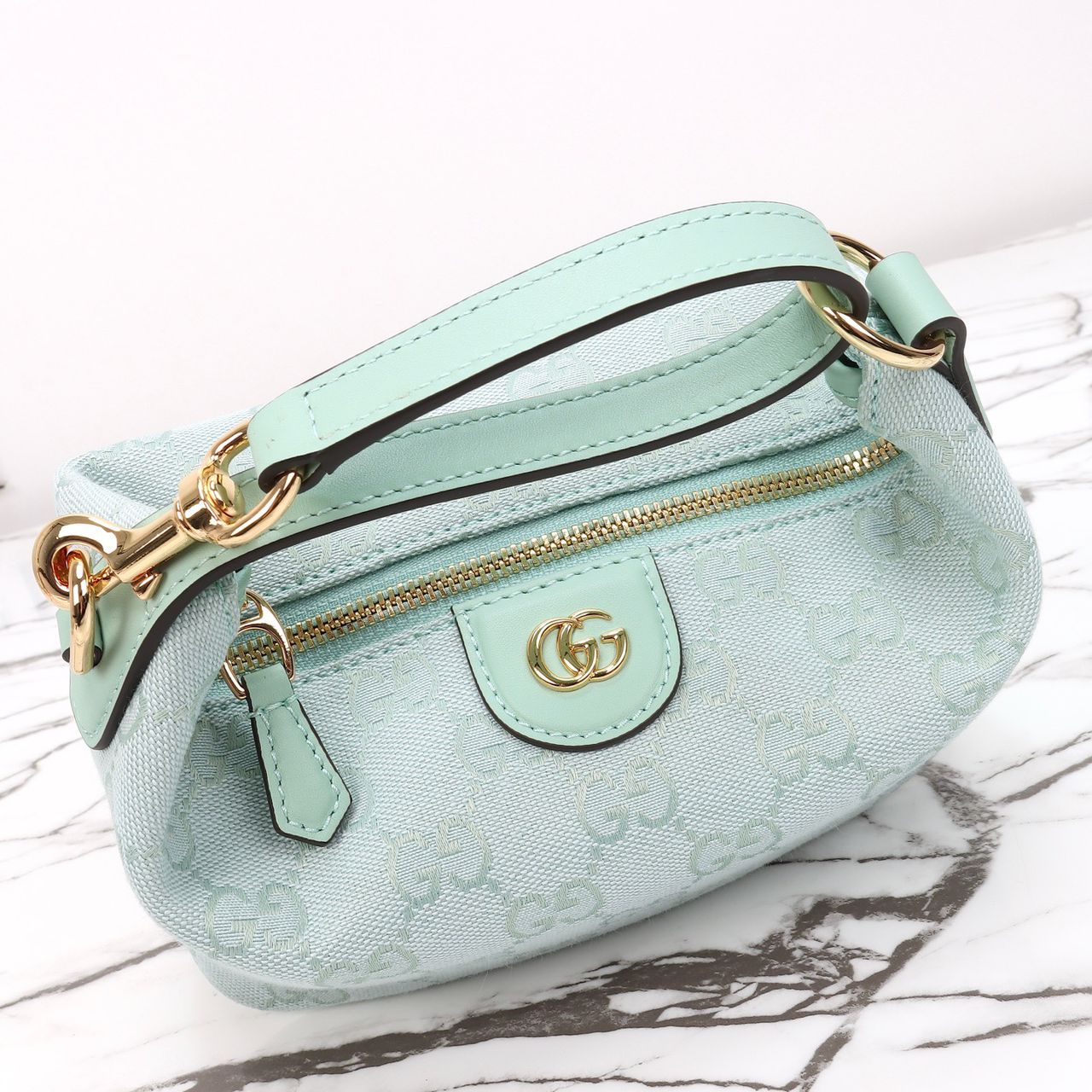 G Vanity HandBag With Medium Handle