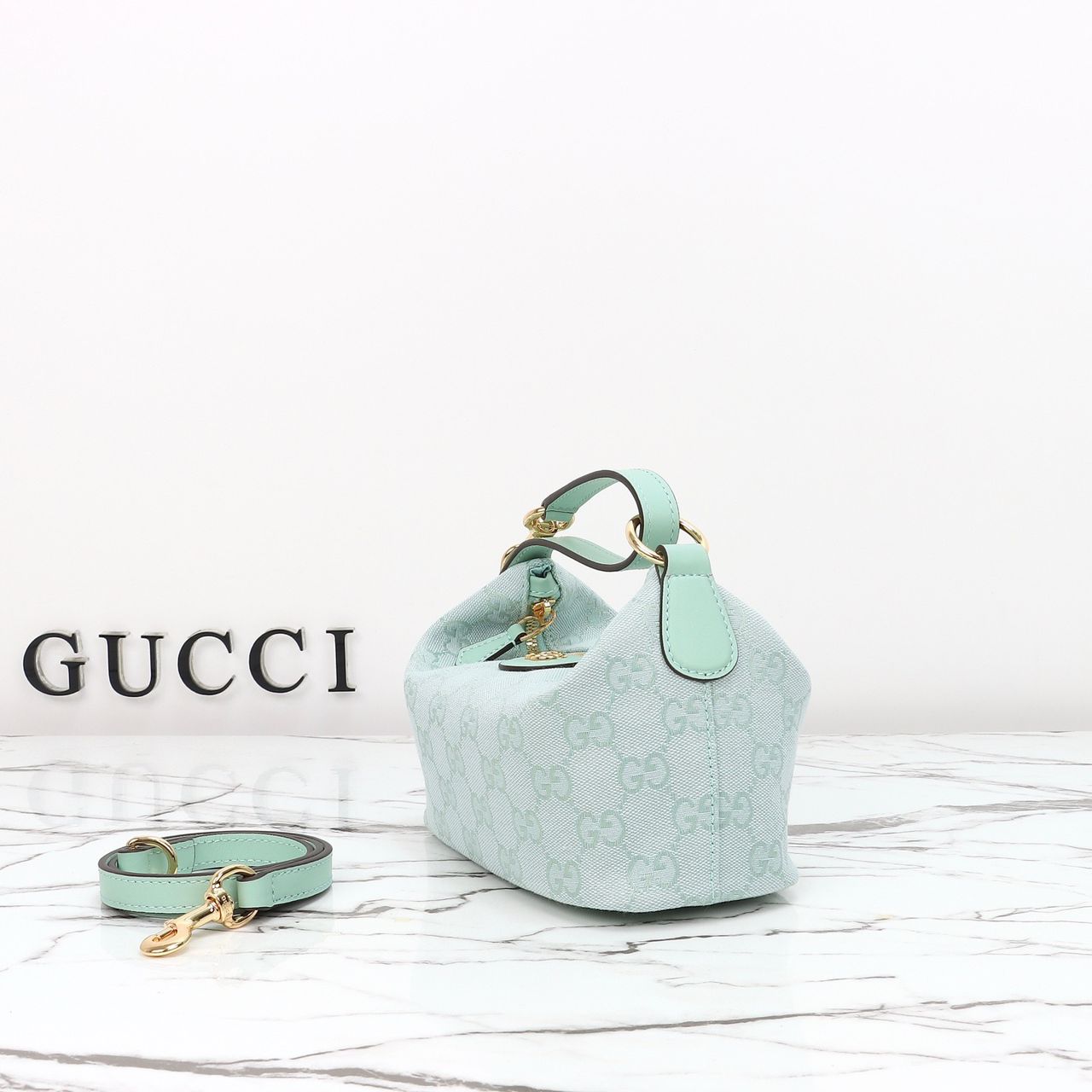 G Vanity HandBag With Medium Handle