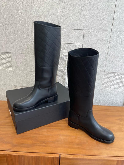 Women's Viral Leather Boots - women's shoes, detail view 6 | LUXIUM MARKET