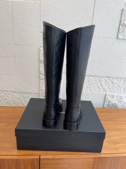 Women's Viral Leather Boots - women's shoes, detail view 4 | LUXIUM MARKET