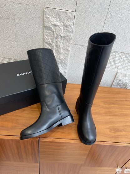Women's Viral Leather Boots - women's shoes, detail view 5 | LUXIUM MARKET