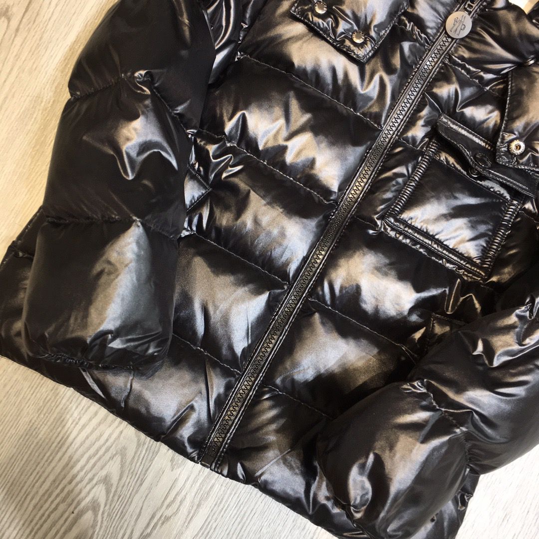 Black Down Puffer Jacket