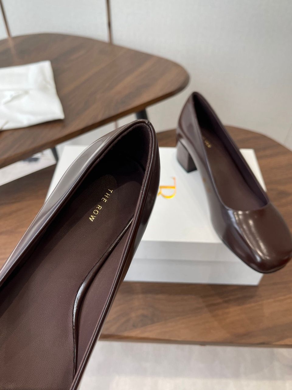Dark Brown Classic Heels