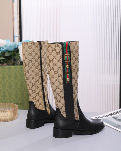 Women's Leather Boots - shoes, detail view 6 | LUXIUM MARKET